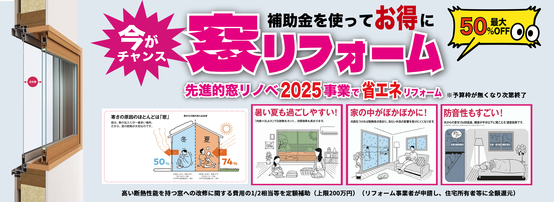 窓リノベ補助金 2025